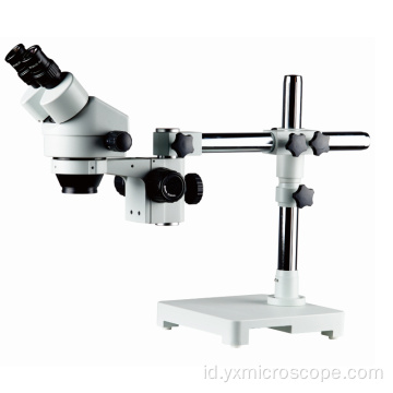 Single Boom Stand 7-45x Binocular Zoom Stereo Microscope